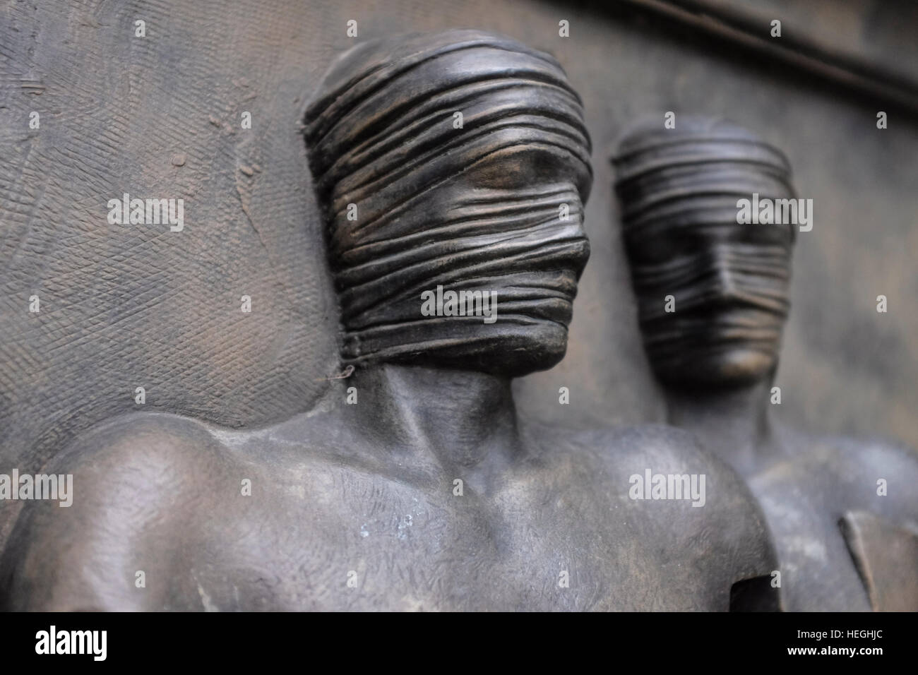 Canary Wharf Sculpture Stock Photo - Alamy