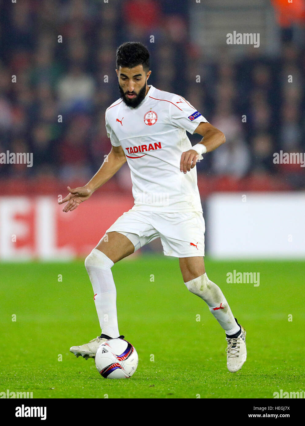 November 3, 2017: Constantin Budescu #11 (FCSB Bucharest) during the UEFA  Europa League 2017-2018, Group Stage, Groupe G game between FCSB Bucharest  (ROU) and Hapoel Beer-Sheva FC (ISR) at National Arena Stadium, Bucharest,  Romania