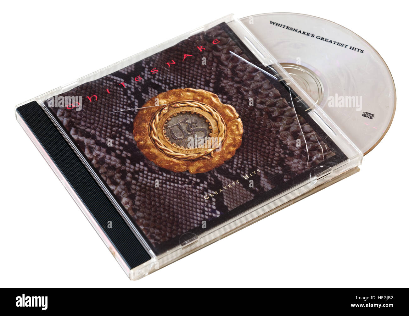 Whitesnake Greatest Hits CD Stock Photo
