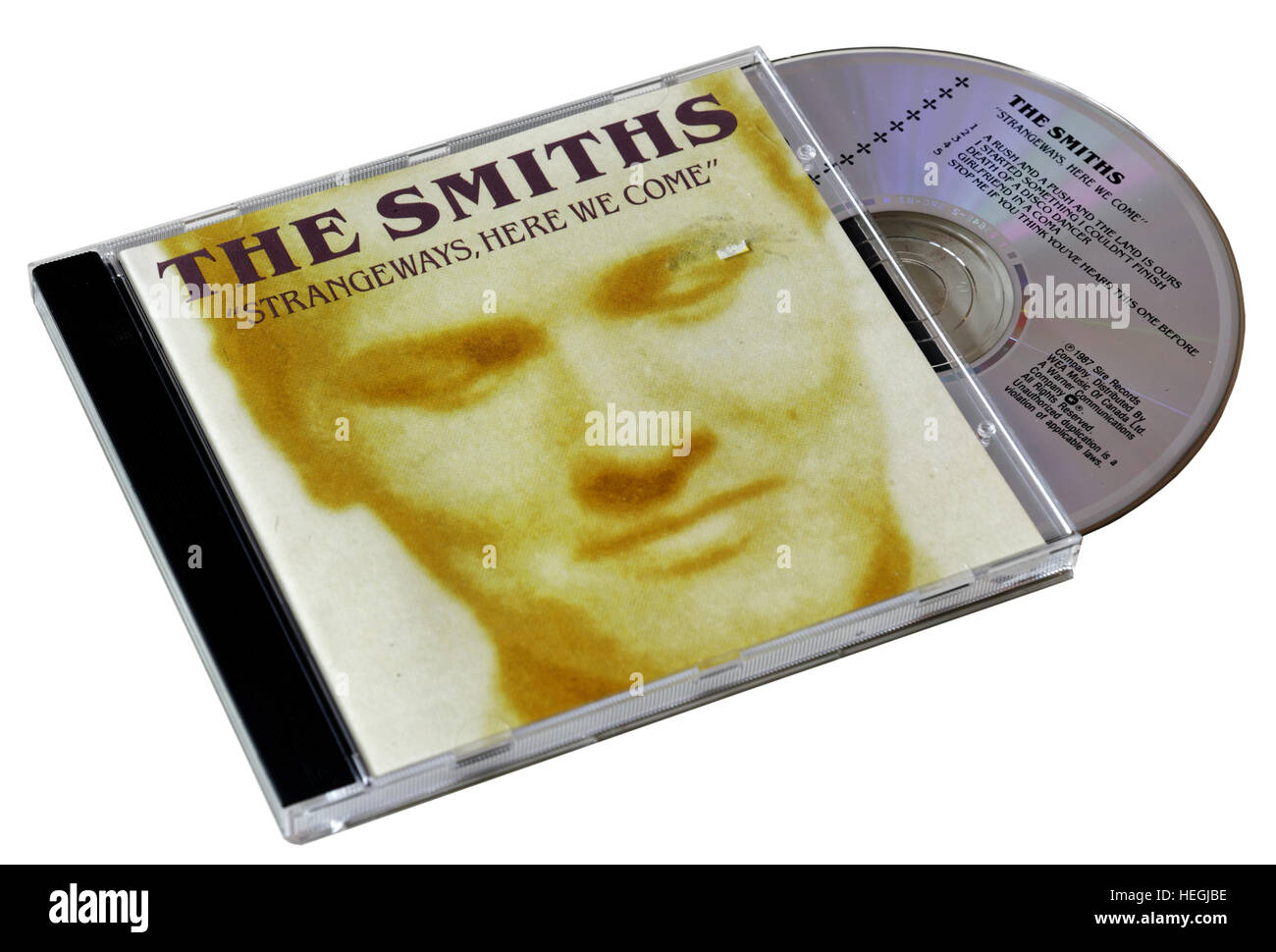 The Smiths Strangeways Here We Come CD Stock Photo