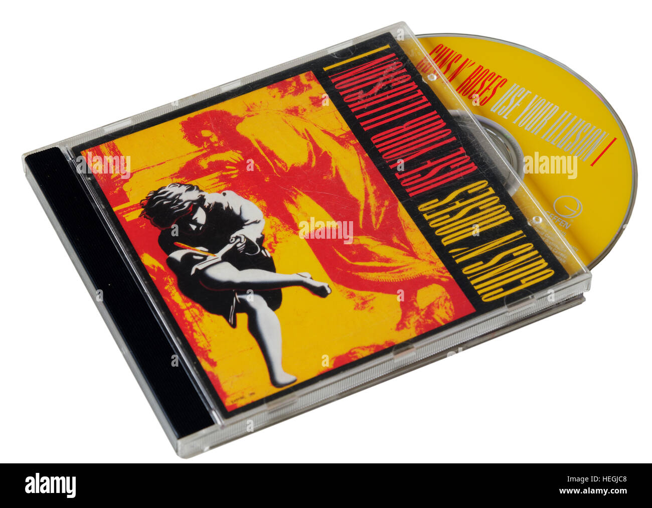 Guns n Roses Use Your Illusion I CD Stock Photo - Alamy