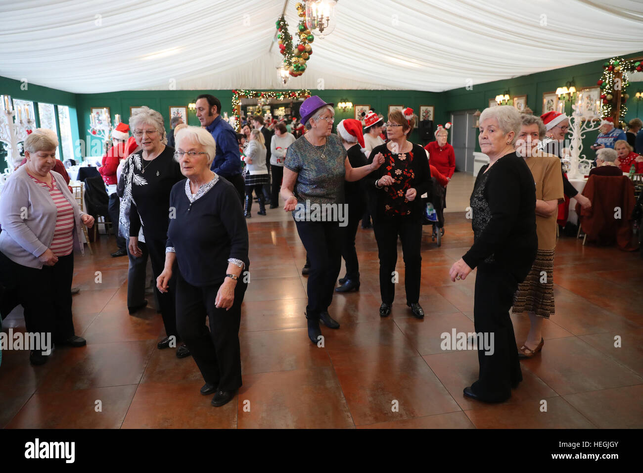 Guests attend the Dumfries House Tea Dance at Dumfries House in Cumnock