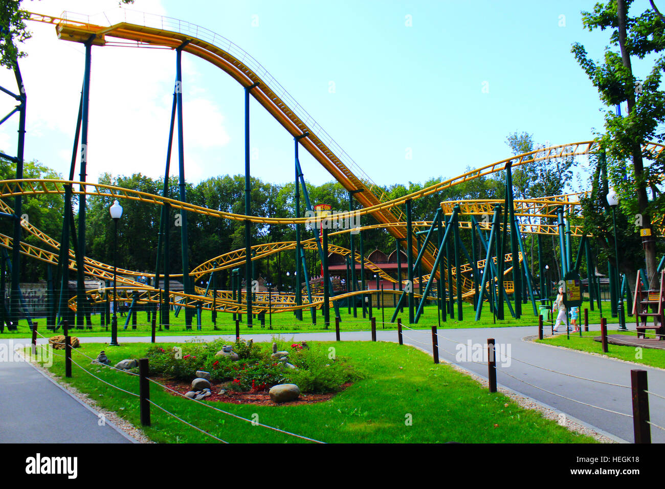 Small roller coaster hi-res stock photography and images - Alamy