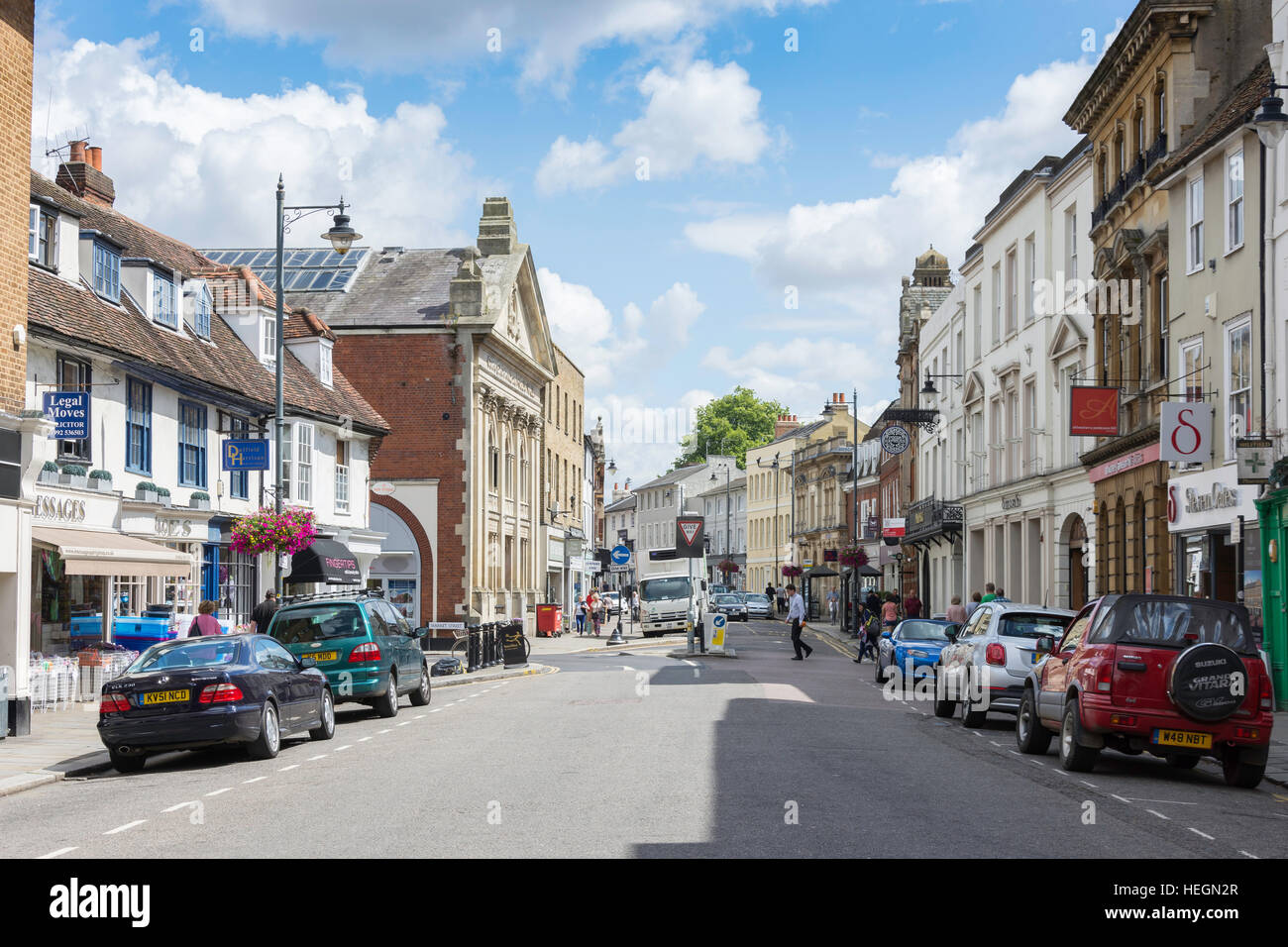Fore Street, Hertford, Hertfordshire, England, United Kingdom Stock Photo Alamy