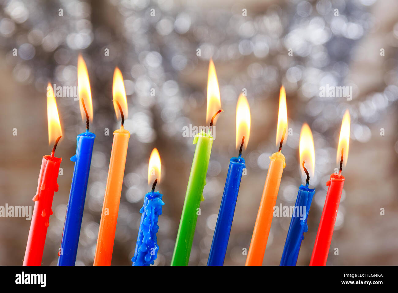 Jewish holiday Tallit Lighting Hanukkah Candles Hanukkah celebration