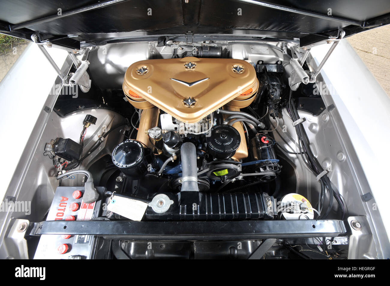 1957 Cadillac Eldorado Seville American luxury car V8 engine Stock