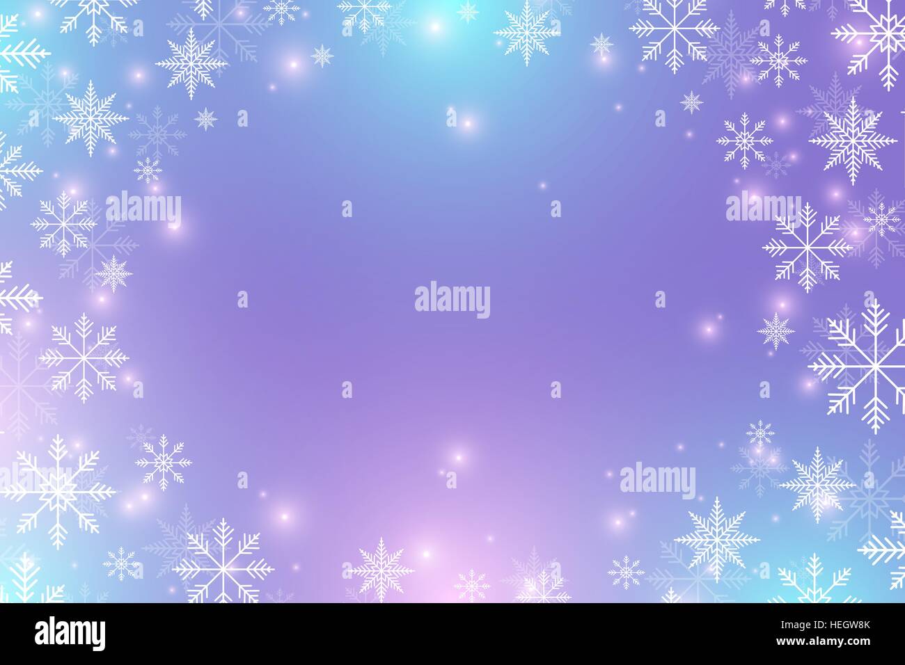 Christmas and Happy New Years background with snowflakes. Vector ...