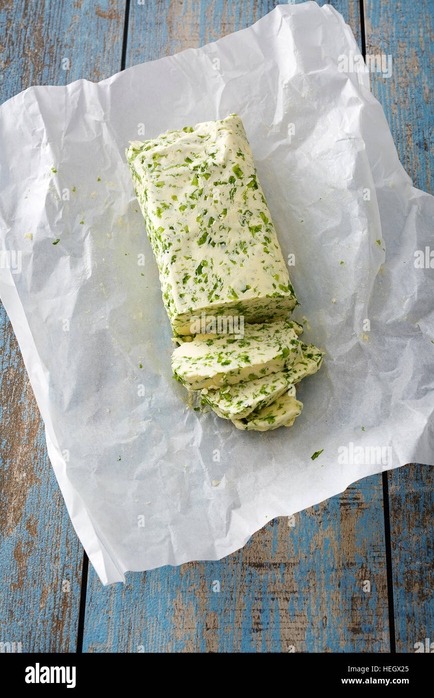 seaweed butter grease proof paper Stock Photo