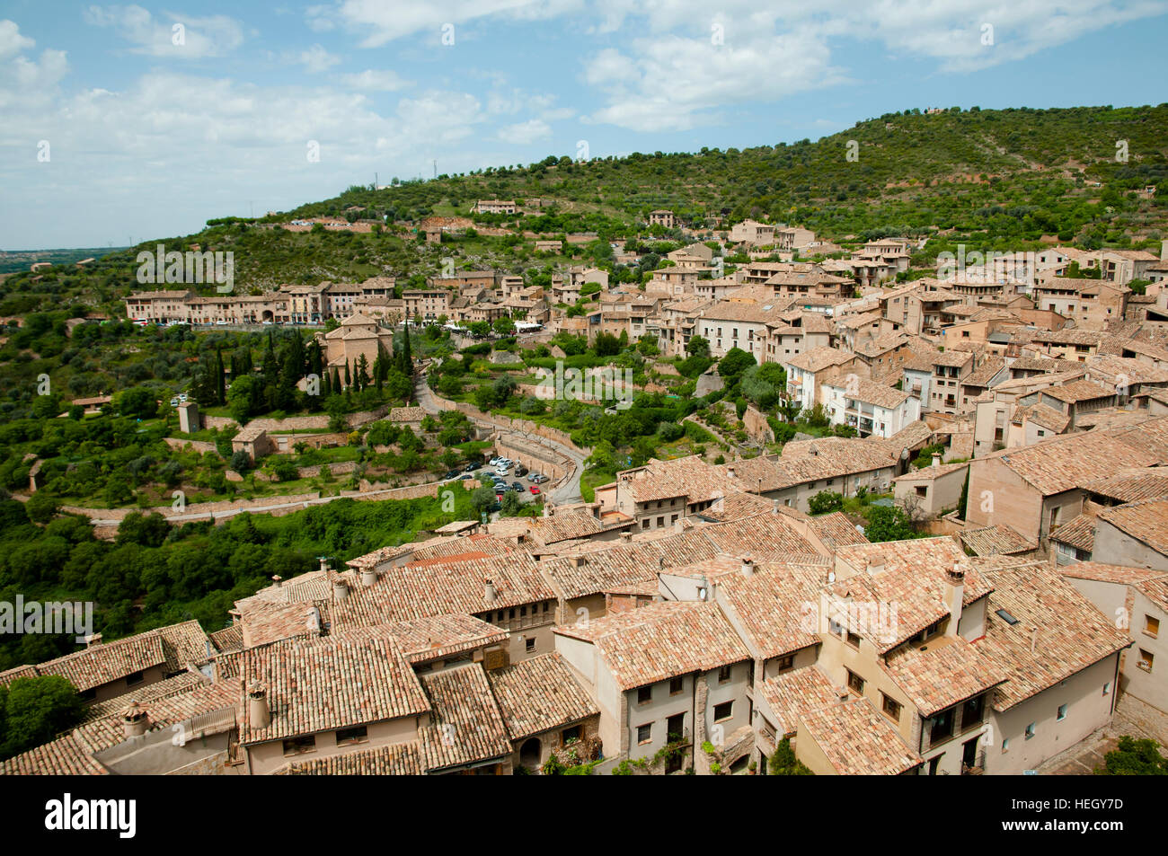 Alquezar Spain Stock Photo Alamy