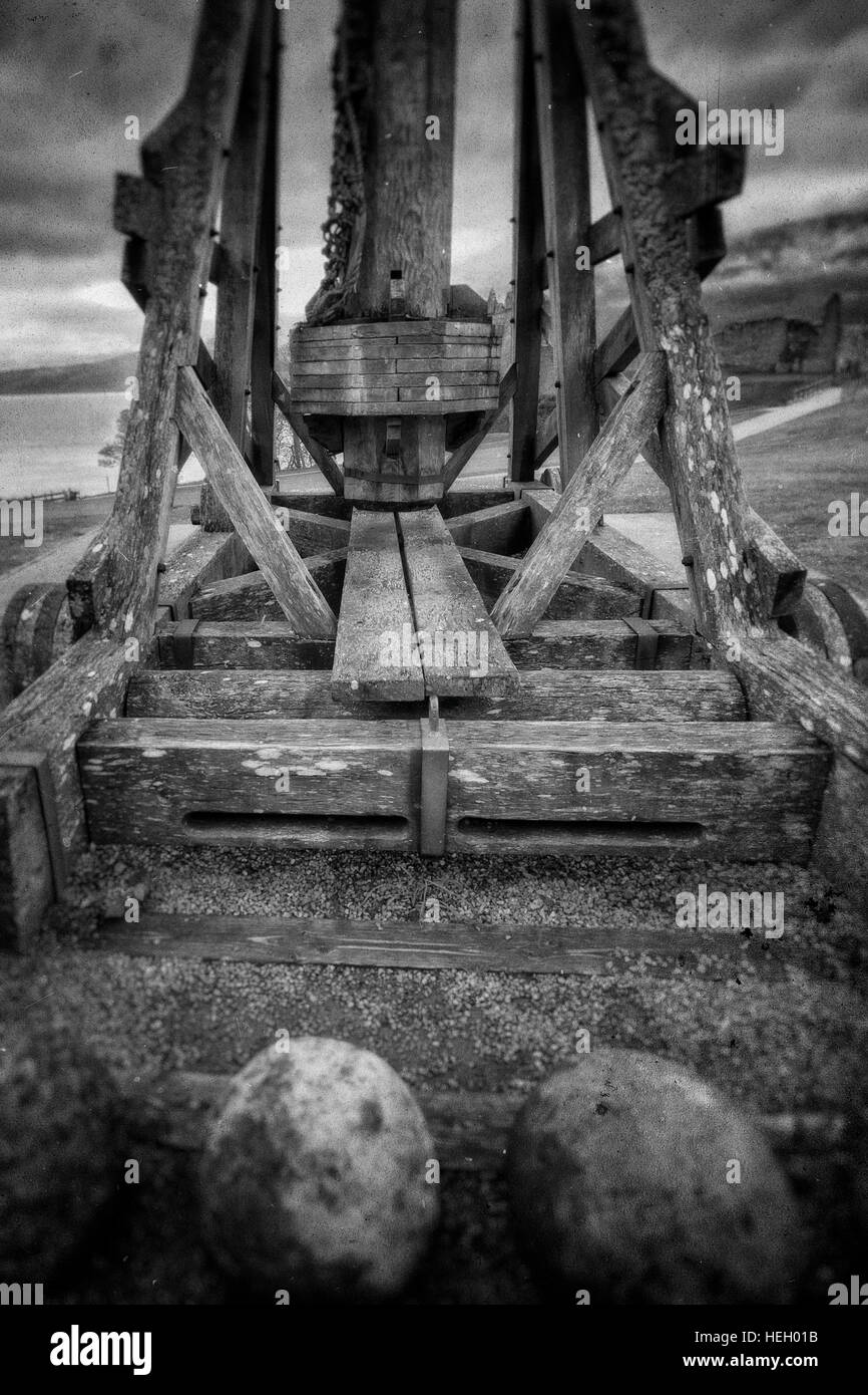 Catapult Stock Photo Alamy