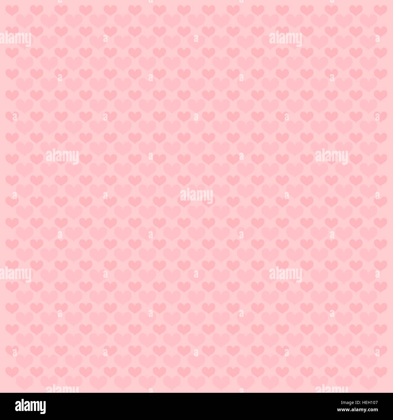 valentine pink heart vector pattern background Stock Vector Image & Art ...