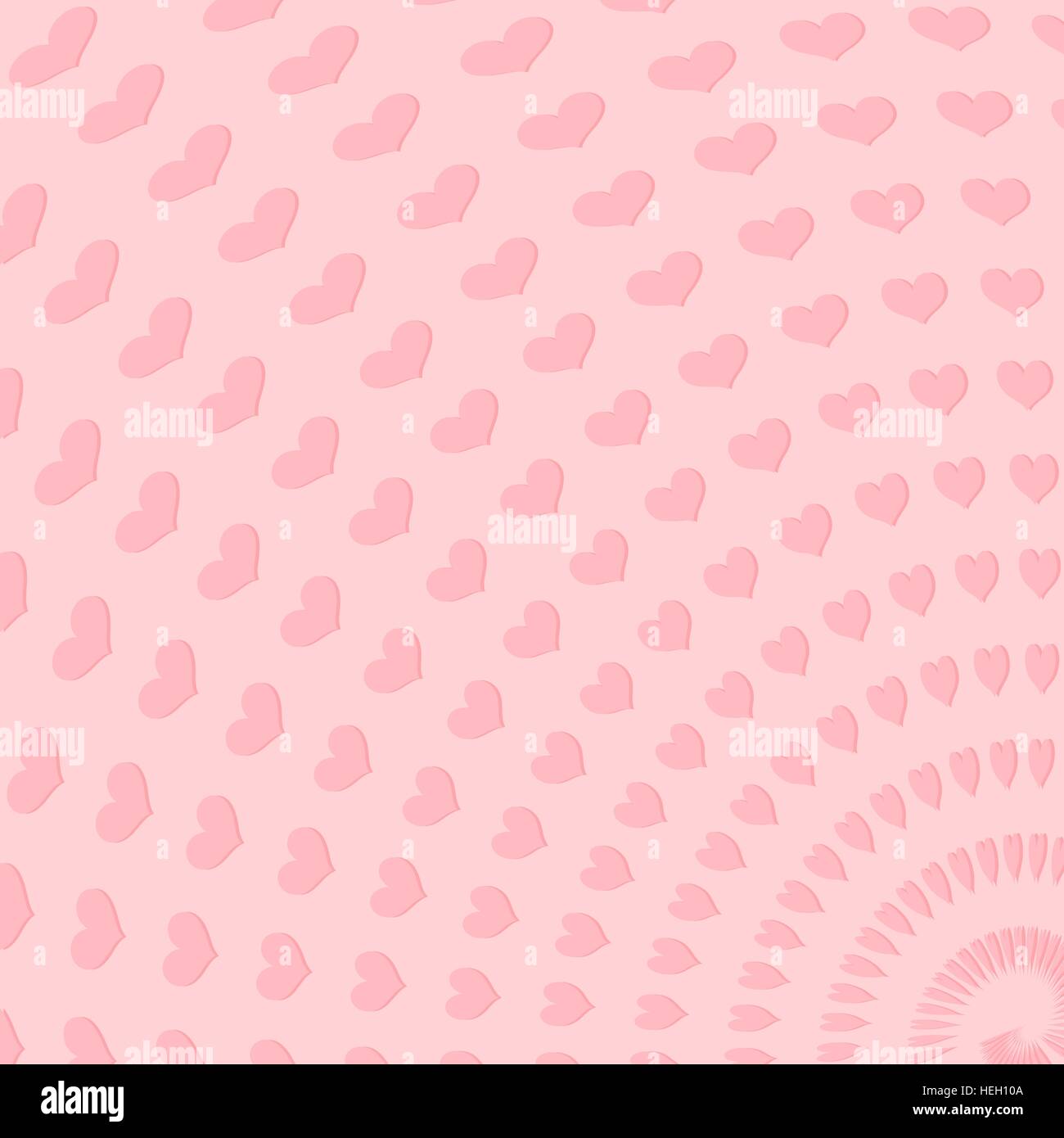 valentine pink heart vector pattern background Stock Vector Image & Art ...