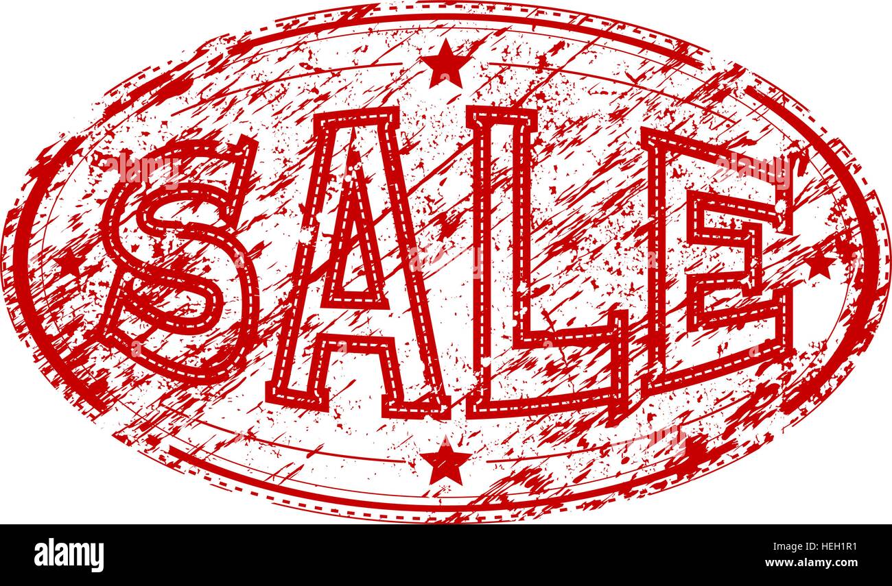 Vector sale rubber stamp with grunge texture Stock Vector Image & Art Alamy