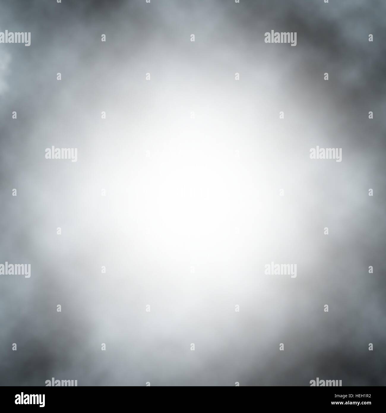 Vector background of gray fog or clouds made using a gradient mesh Stock Vector