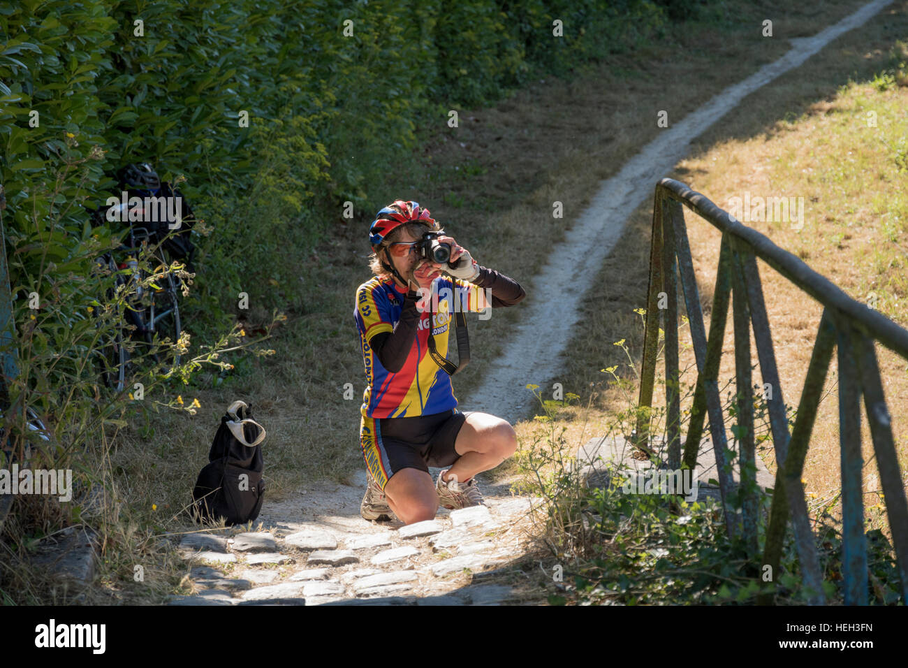 Lycra cyclist hires stock photography and images Alamy
