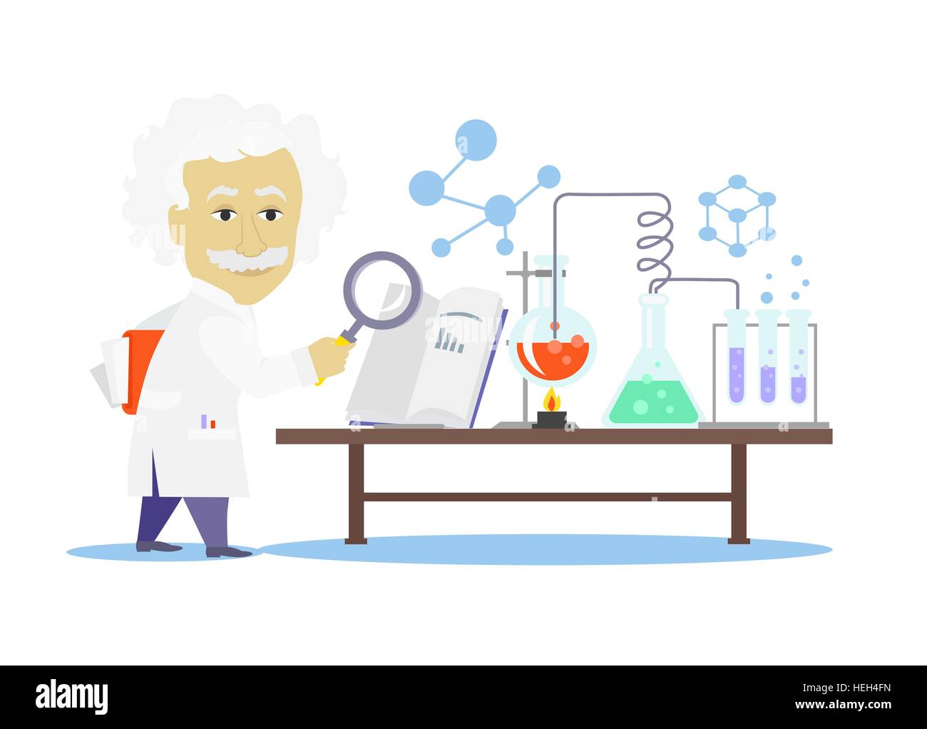 Biology Laboratory Workspace and Science Equipment. Biology laboratory ...