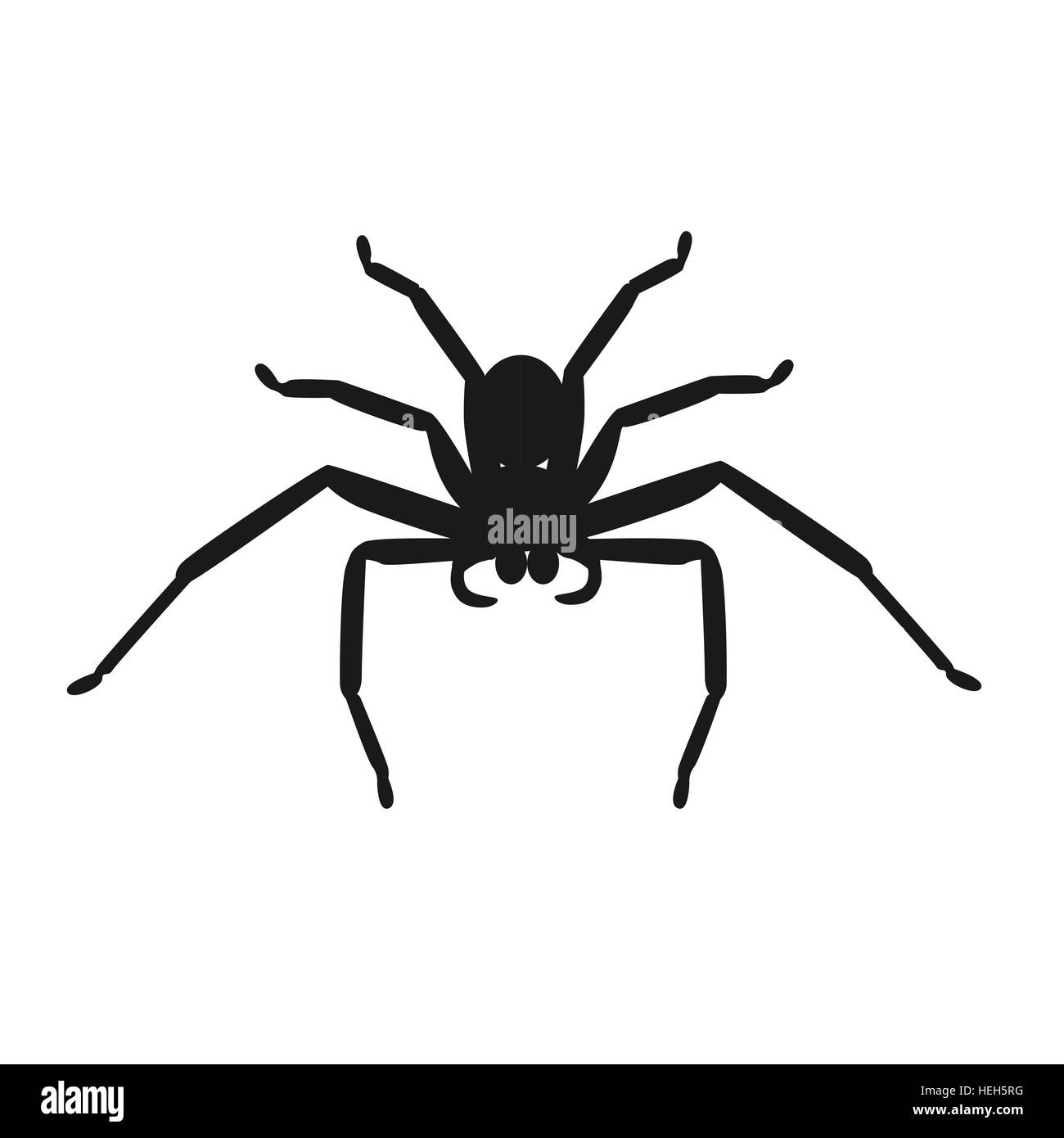 Spider Icon Vector. Spider icon logo isolated on white background Stock ...