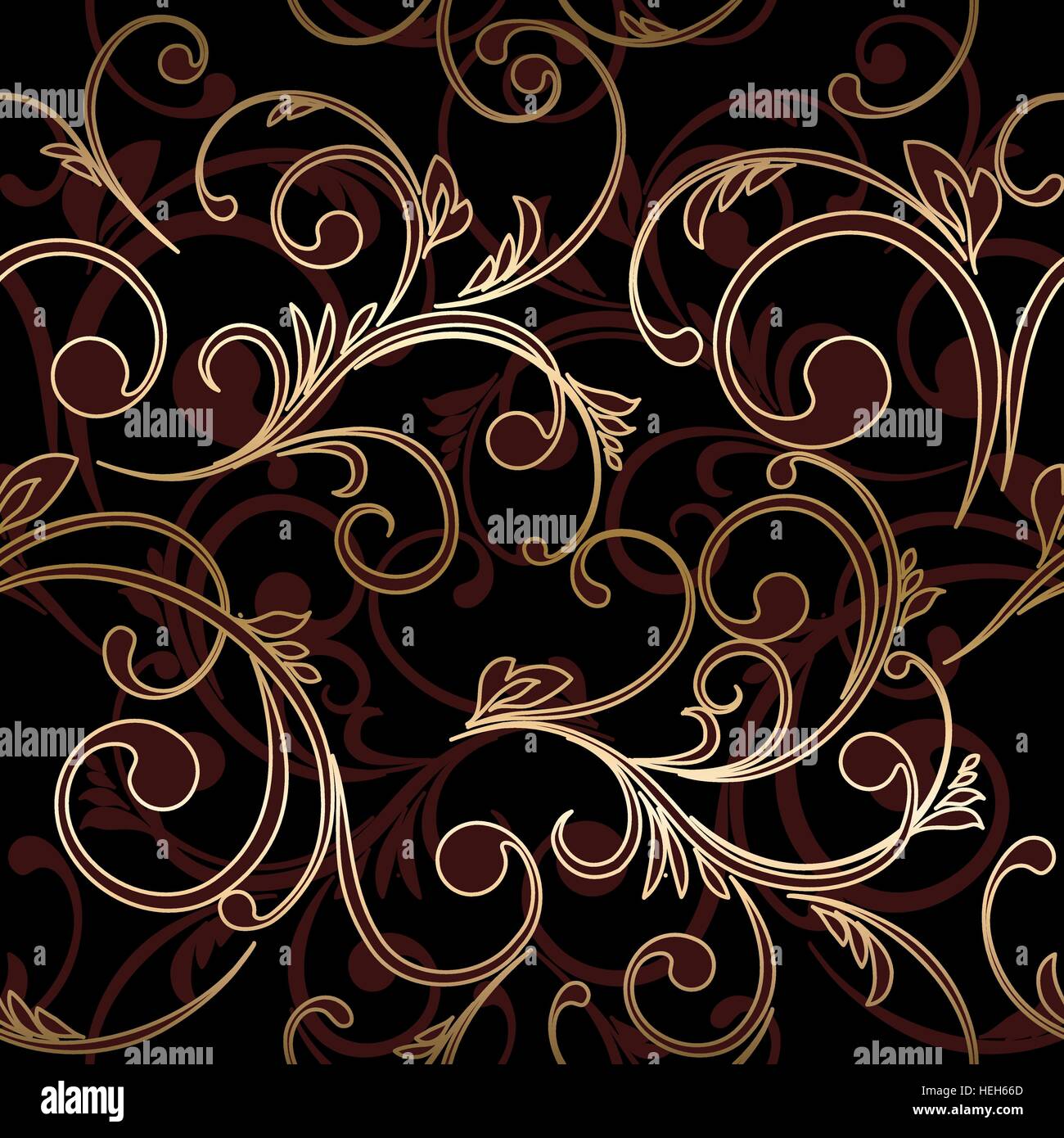 Damask seamless floral pattern Royal wallpaper Stock Vector Image  Art   Alamy