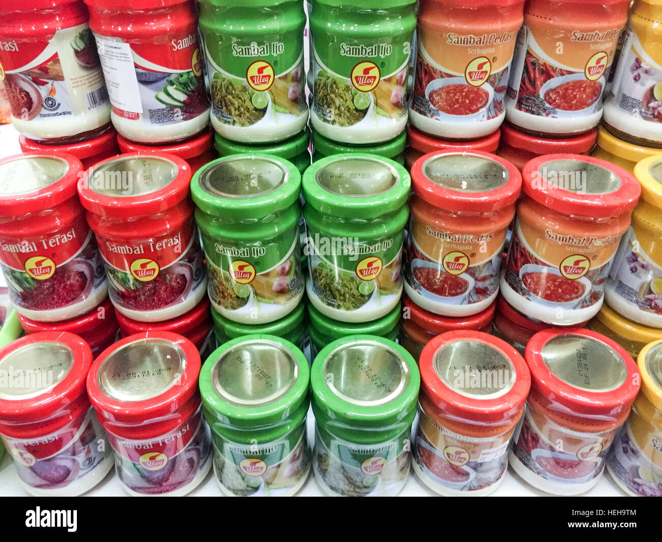 Indonesian Local Product Shrimppaste Display During The Wonderful Stock Photo Alamy