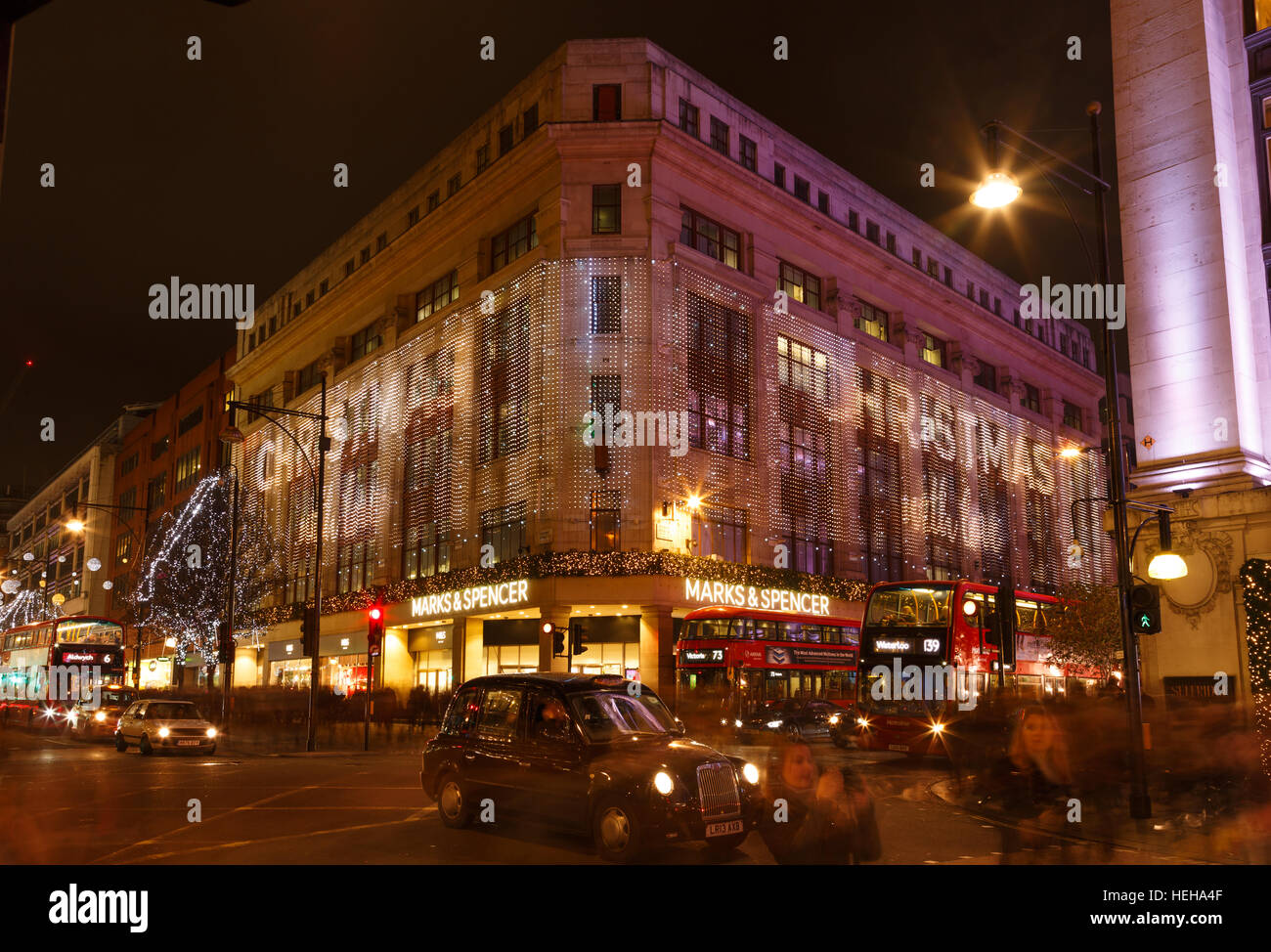 Marks & spencer oxford street hires stock photography and images Alamy