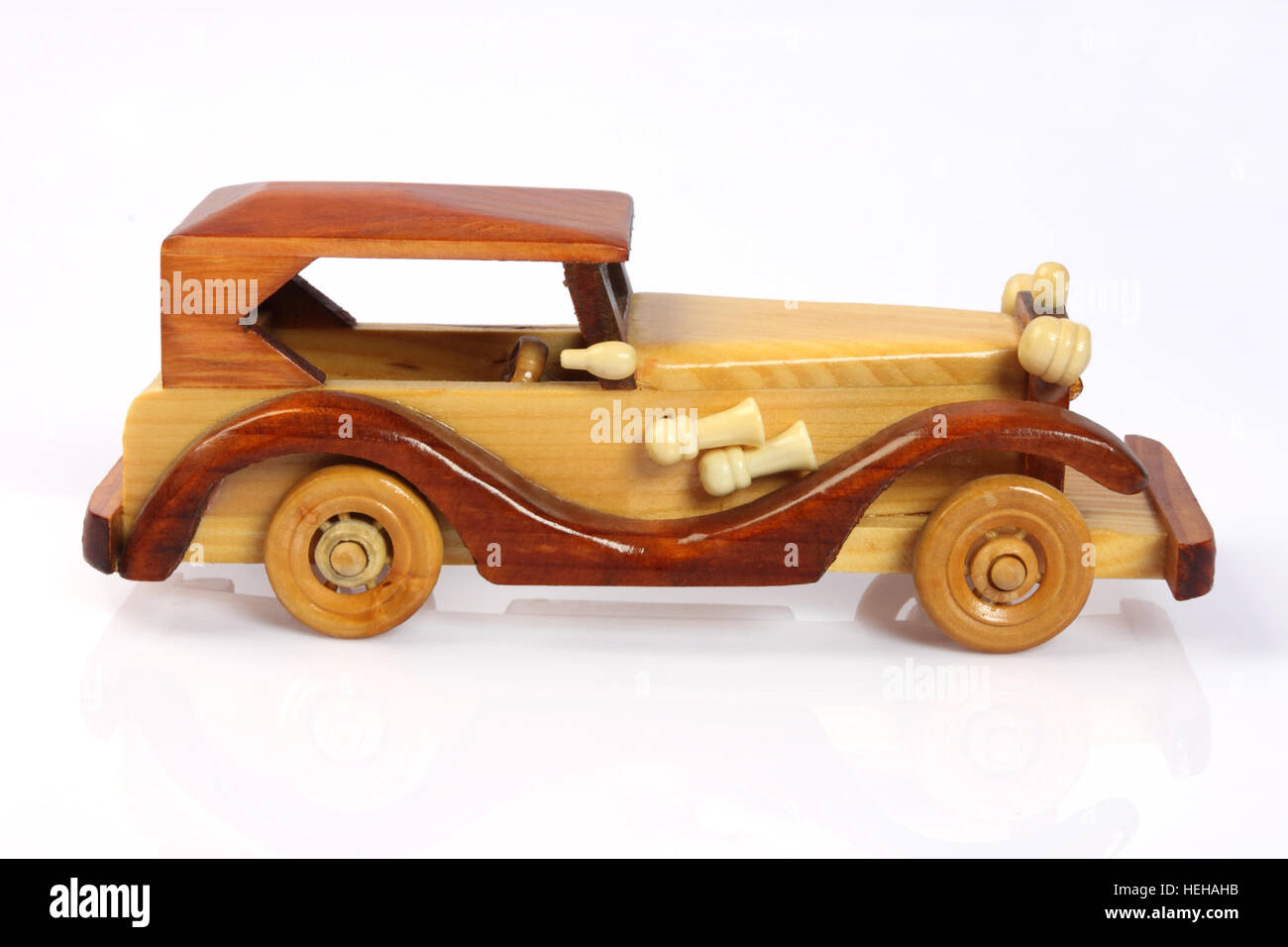 Indian Handmade Wooden Car Stock Photo Alamy