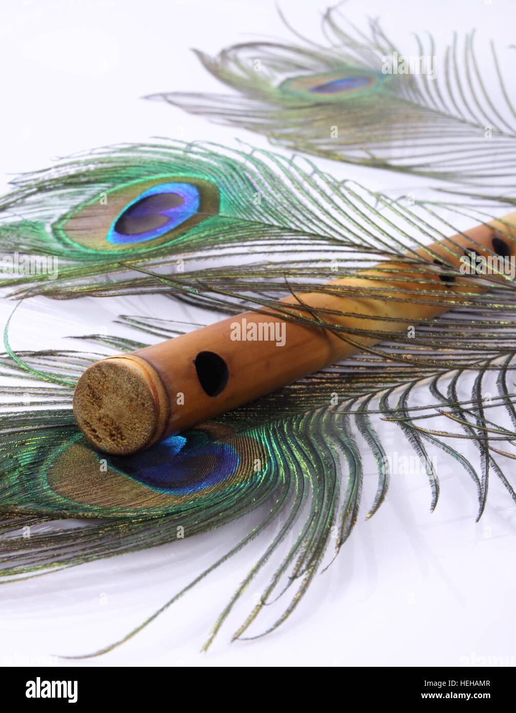 Peacock Feather Images With Flute ~ Flute And Peacock Feather ...