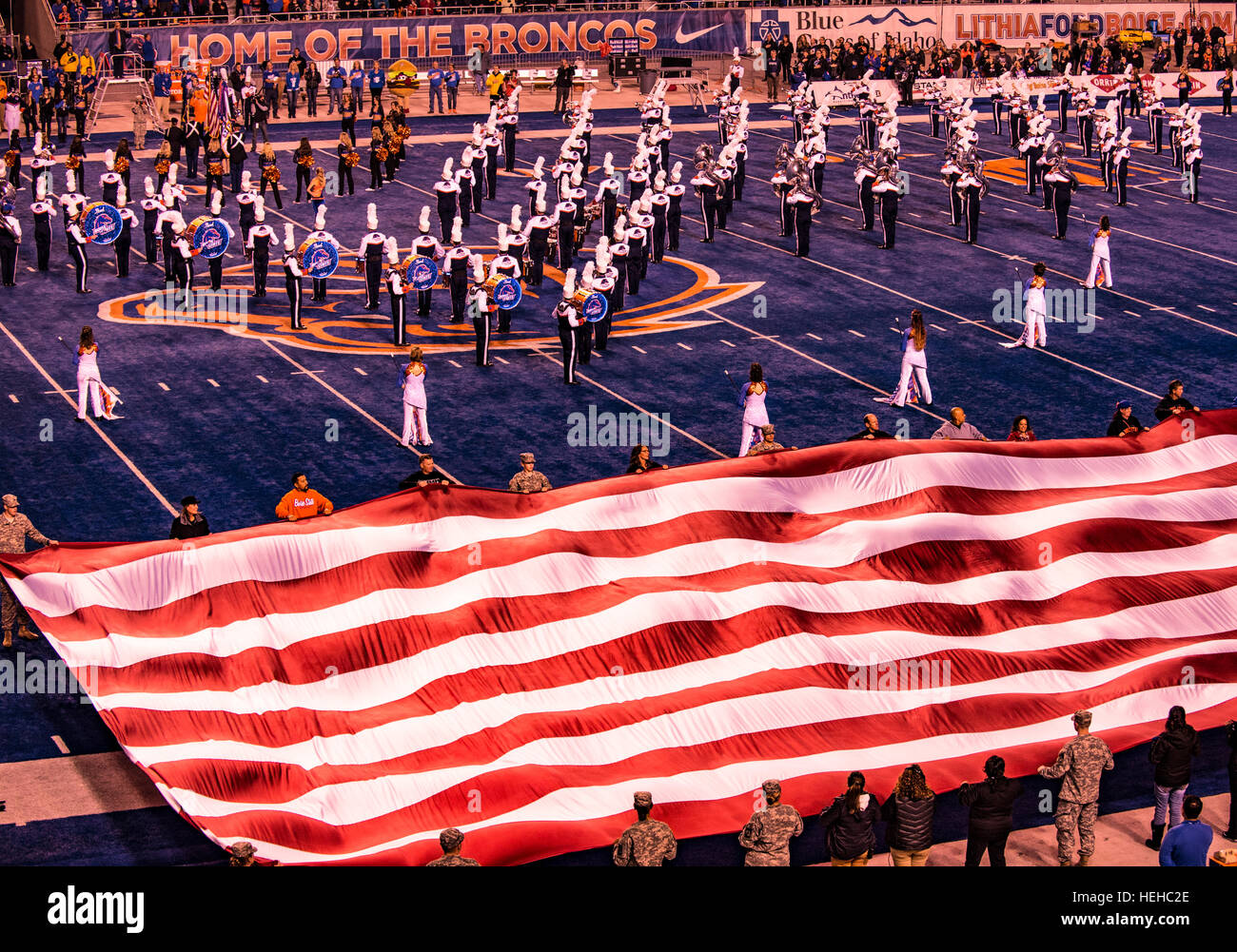Boise State Football Game, Albertson Stadium, Boise, Idaho, USA, 2016