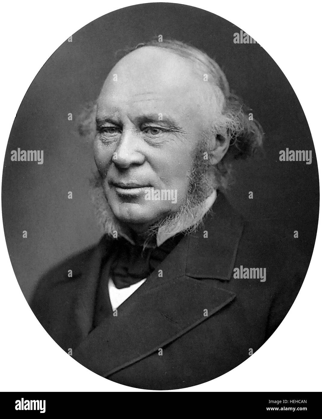 JOHN FOWLER (1817-1898) English civil engineer who oversaw the first underground railway - the London Metropolitan Line. Stock Photo