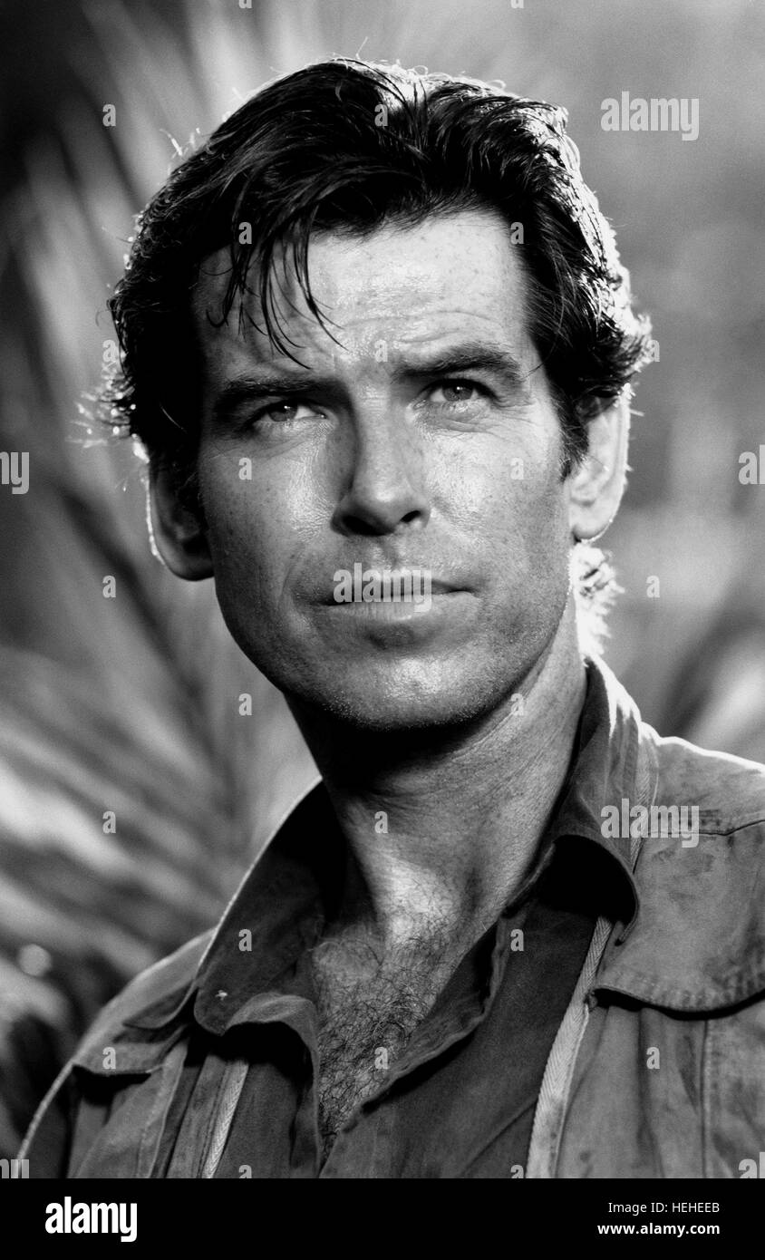 Pierce Brosnan James Bond Portrait High Resolution Stock Photography