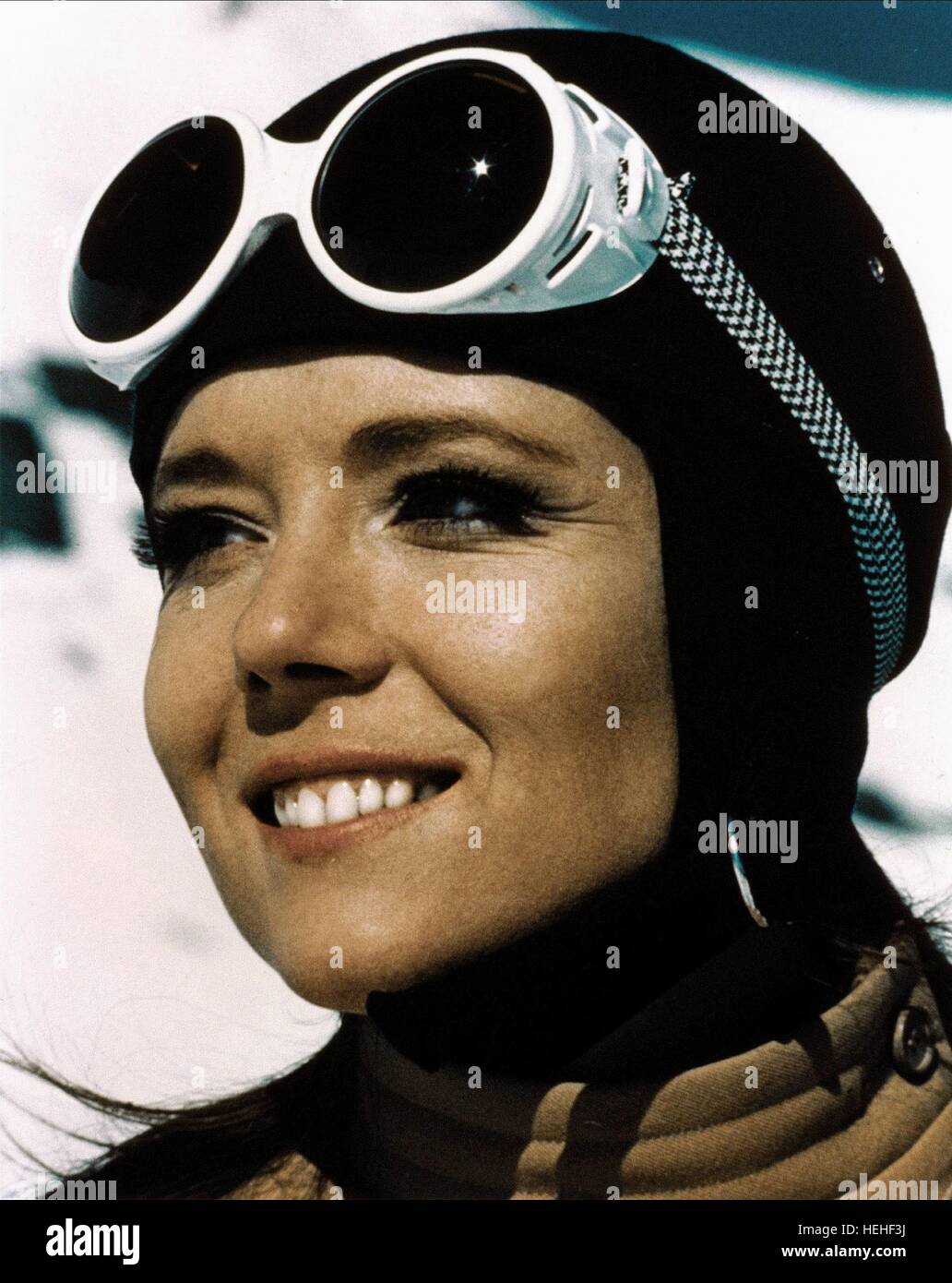 Diana rigg actress voiture Banque de photographies et d’images à haute