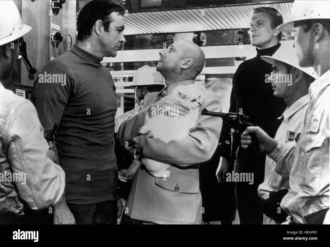 Sean Connery Donald Pleasence You Only Live Twice 1967 Stock Photo Alamy