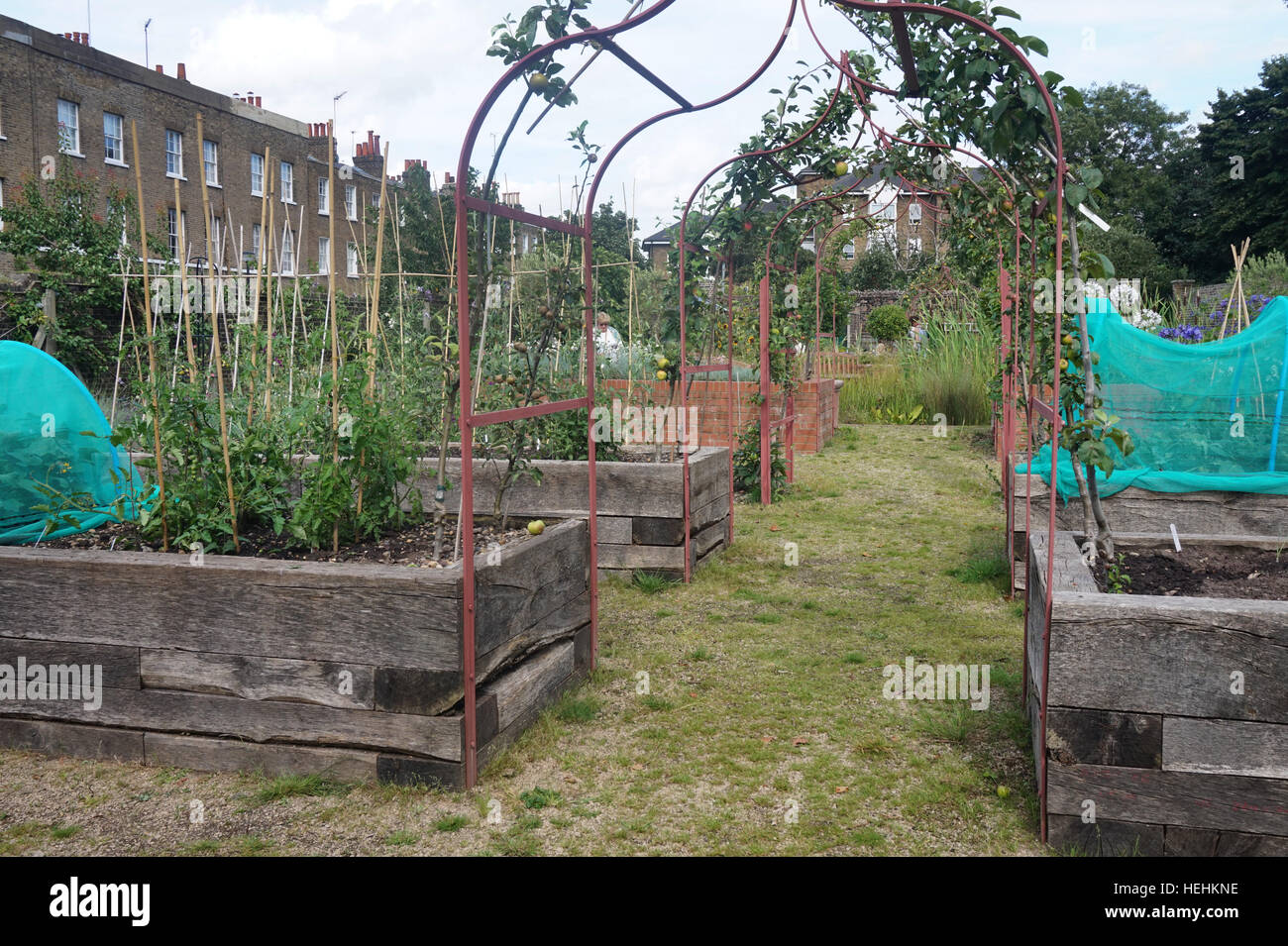 The Queen's Orchard, Greenwich Park, London, England Stock Photo Alamy