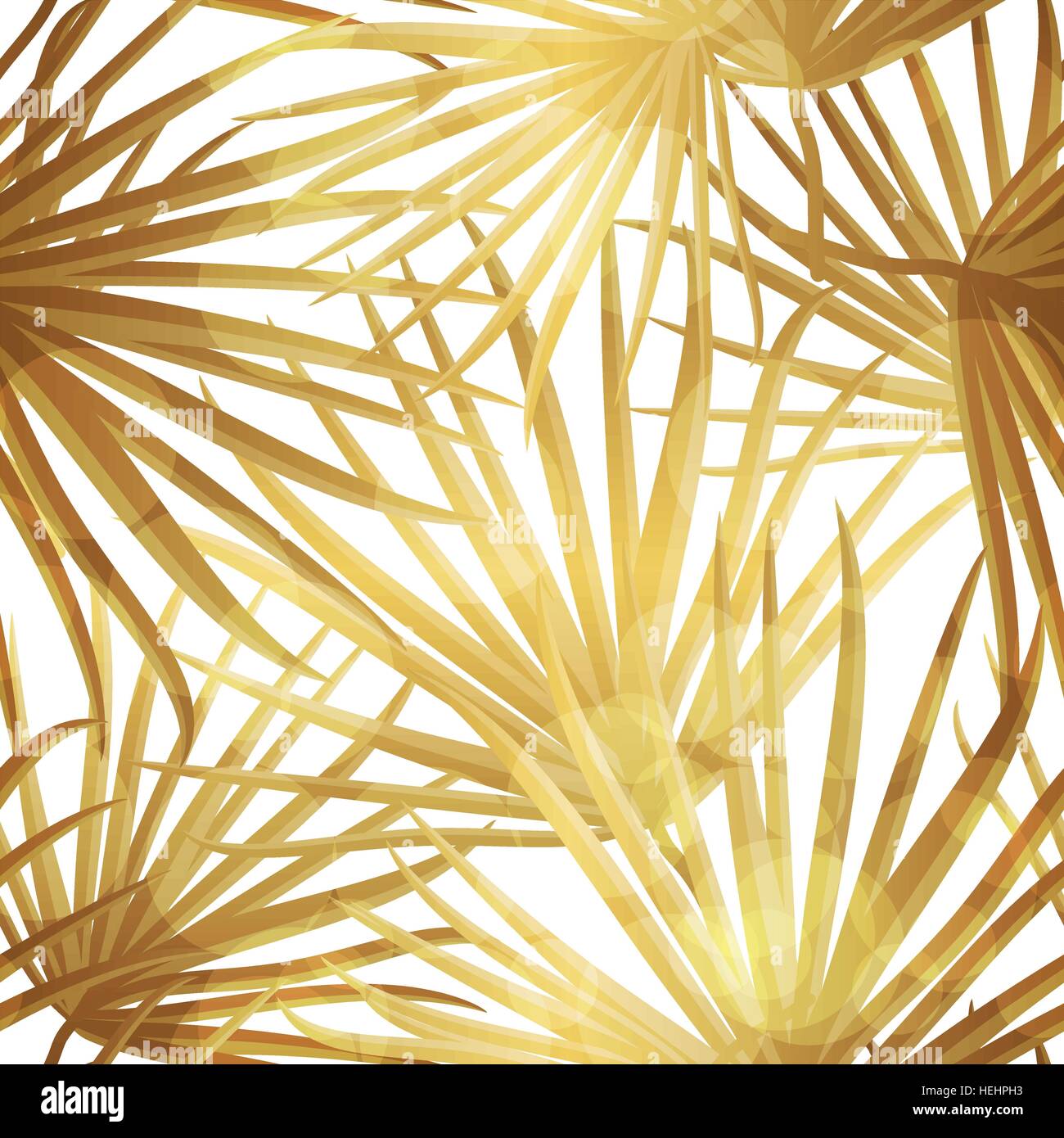 Palm Leaf Vector Seamless Pattern Background Illustration Stock Vector ...