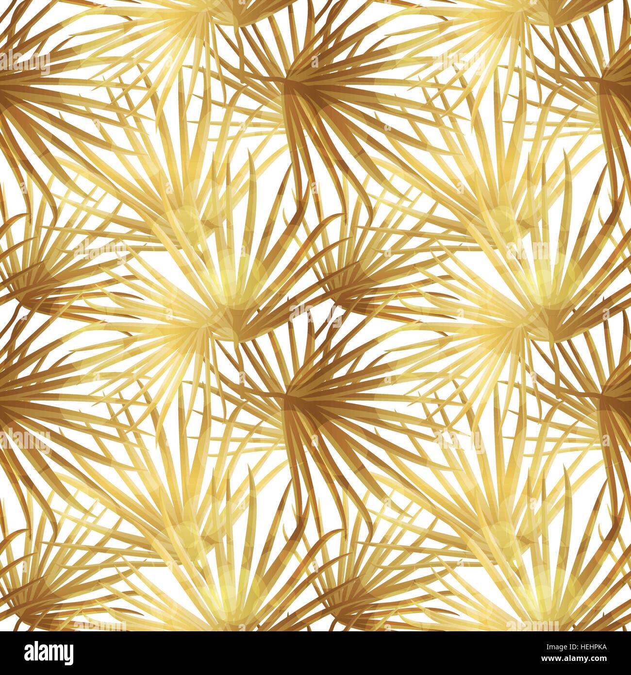 Palm Leaf Vector Seamless Pattern Background Illustration Stock Vector ...