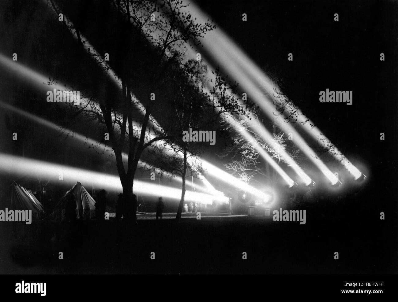 Mobile searchlight operation hi-res stock photography and images - Alamy