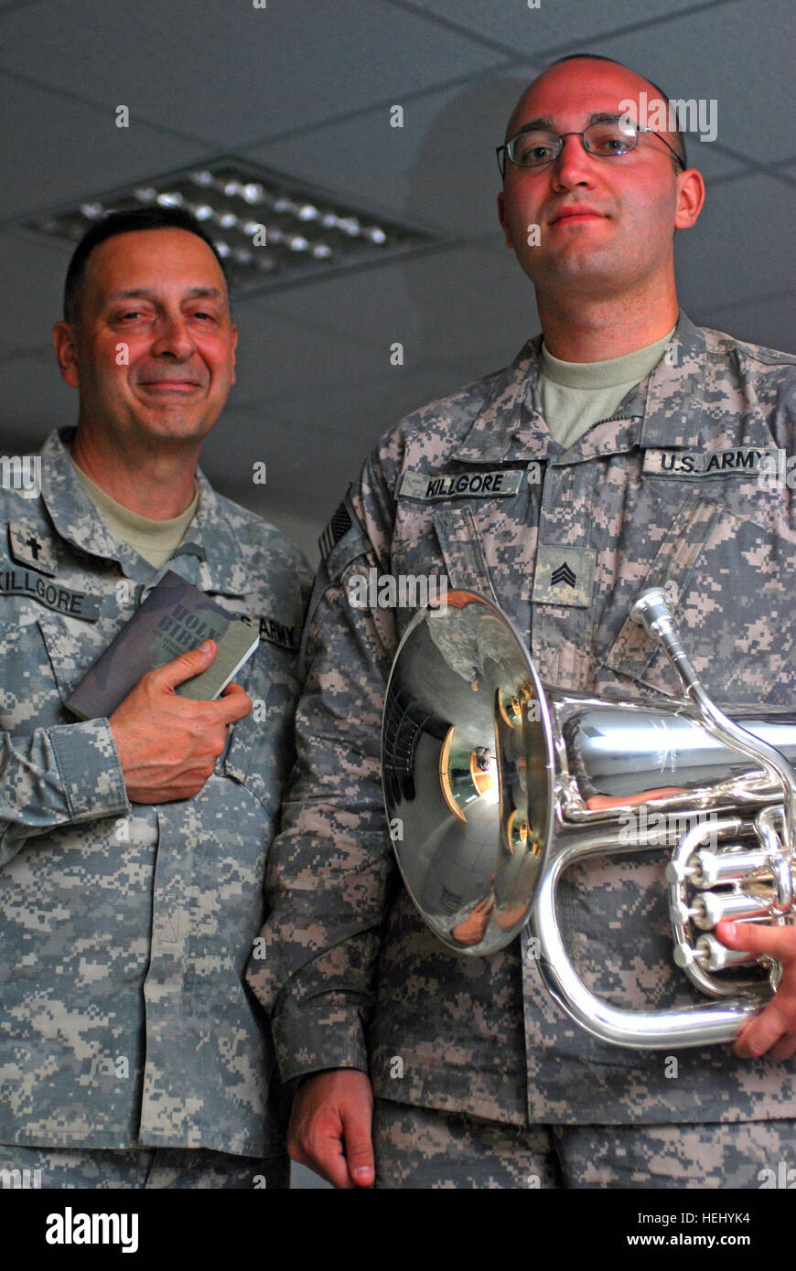 Lt. Col. Thomas Killgore, father, deputy Multi-National Corps - Iraq