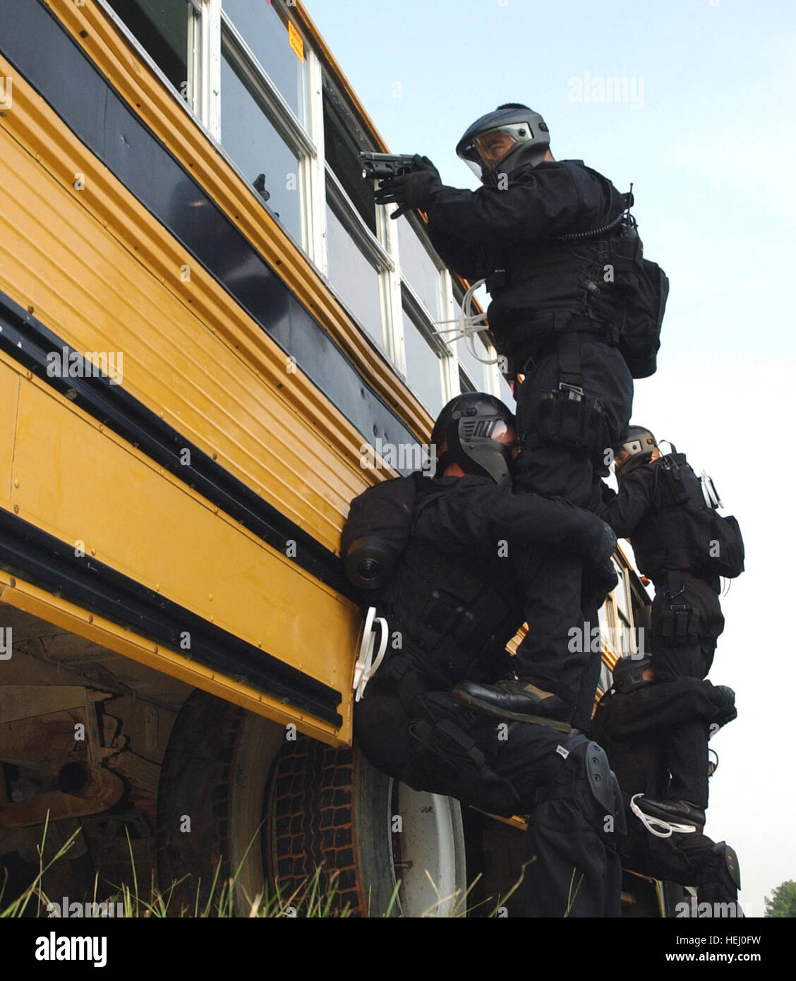 Soldiers from the 42nd Military Police Detachment's Special Reaction