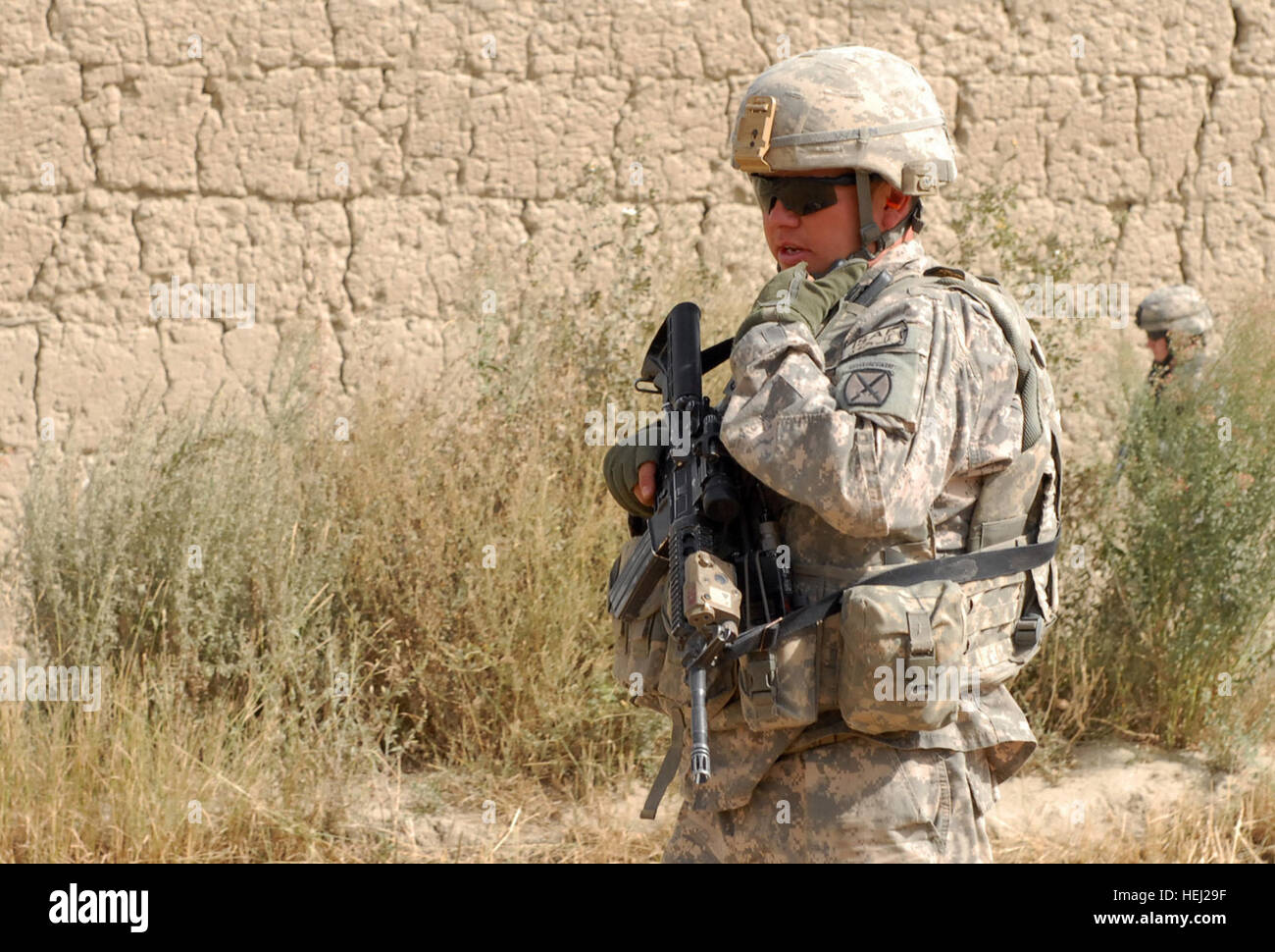 WARDAK PROVINCE, Afghanistan – U.S. Army Staff Sgt. Geoffrey Wann, the ...