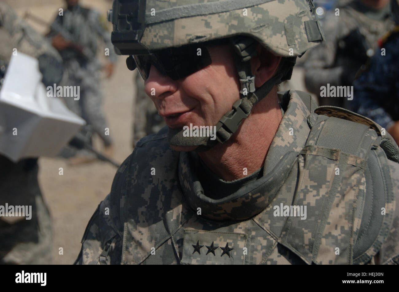 U.S. Army Lt. Gen. Charles Jacoby, commanding general, Multi-National ...