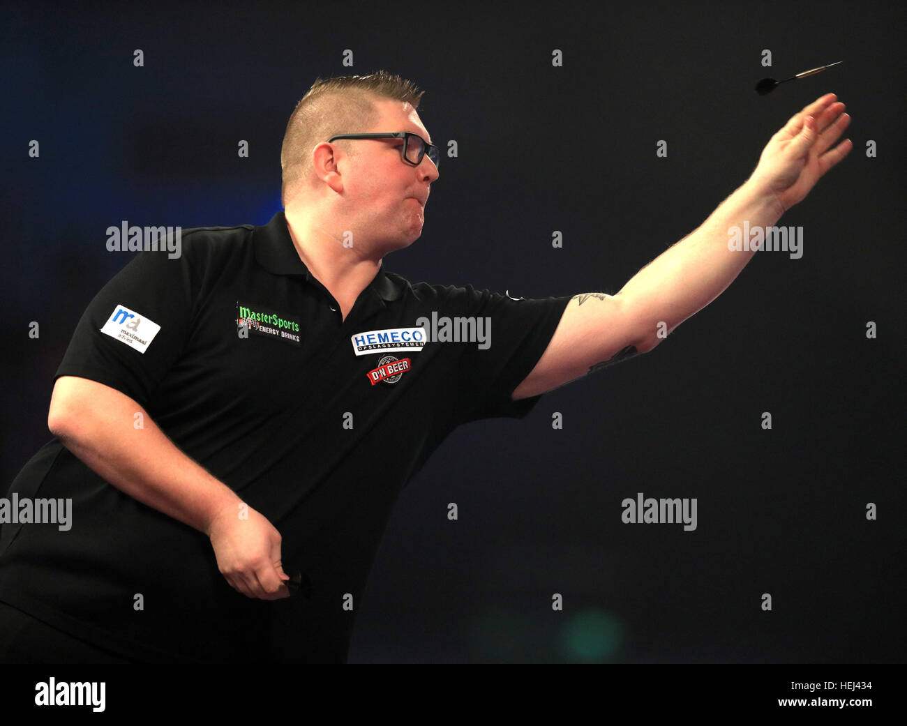 Ron Meulenkamp during day seven of the William Hill World Darts  Championship at Alexandra Palace, London Stock Photo - Alamy