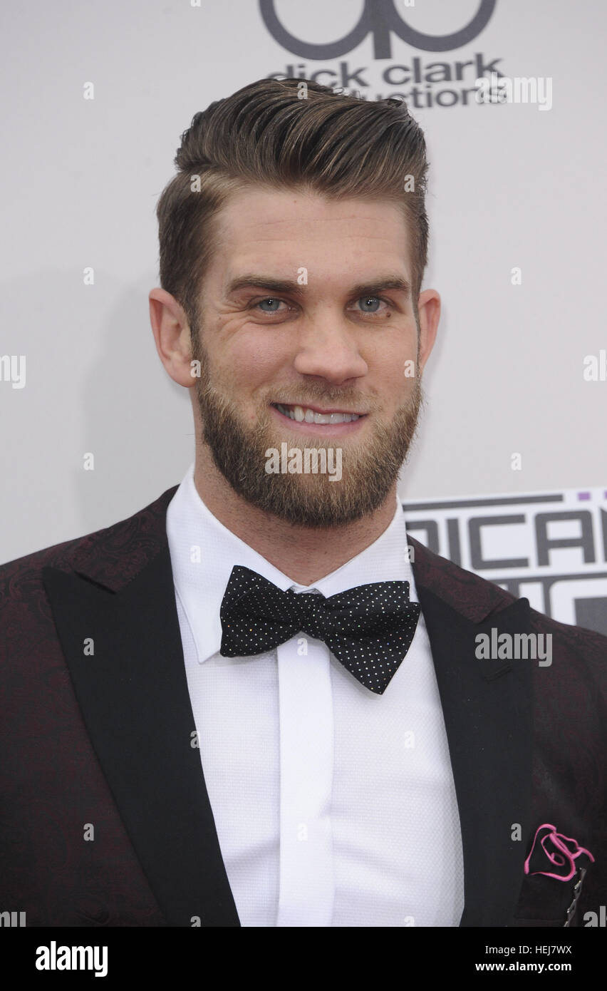 The American Music Awards 2016 Featuring Bryce Harper Where Los