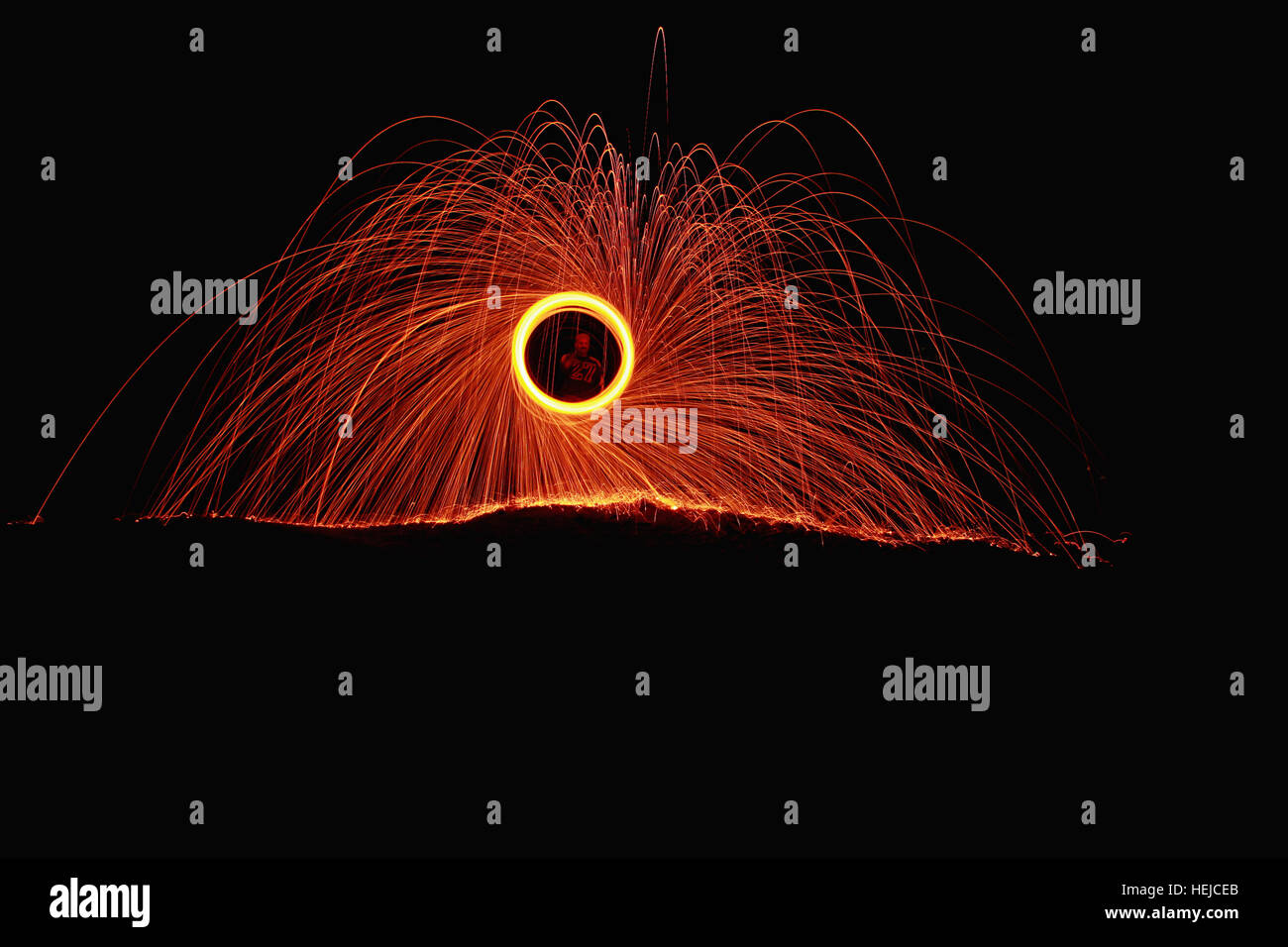 Steel Wool Light Painting, Aurangabad, India Stock Photo Alamy