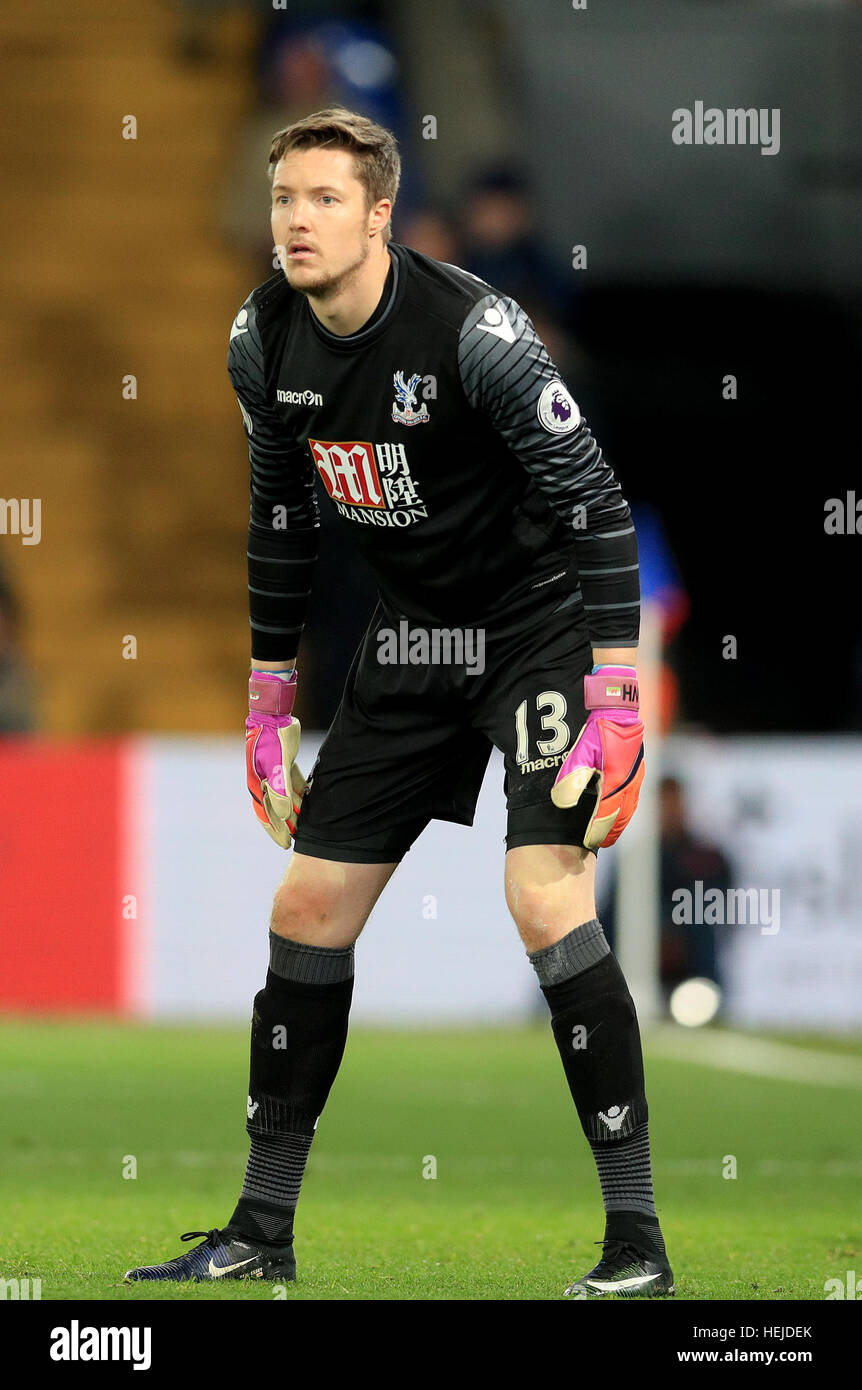 Crystal Palace goalkeeper Wayne Hennessey Stock Photo Alamy