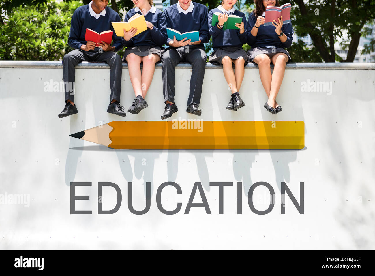 Education Learning Study Knowledge Concept Stock Photo - Alamy