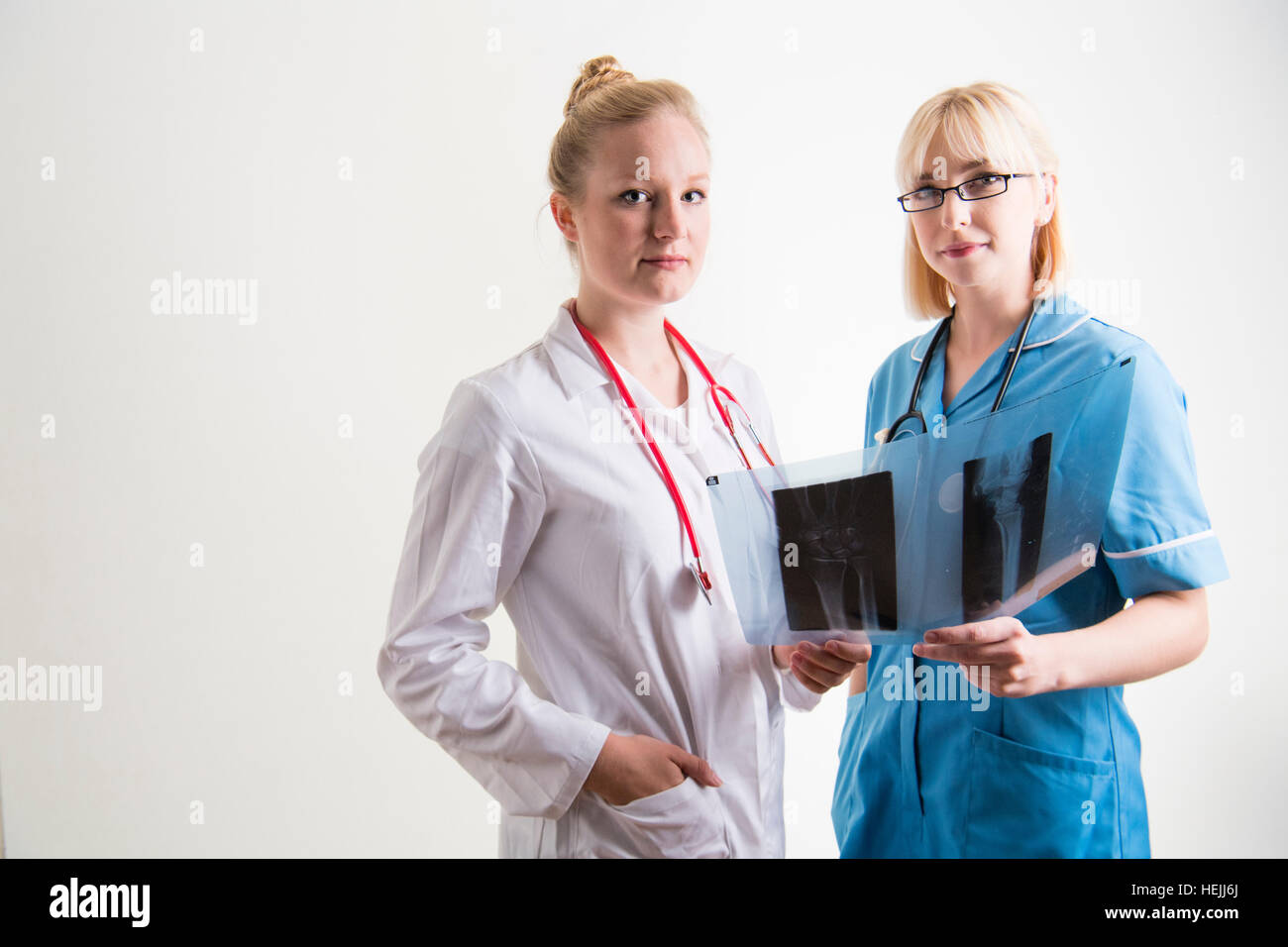 UK Health care professionals A National Health Service (NHS) female