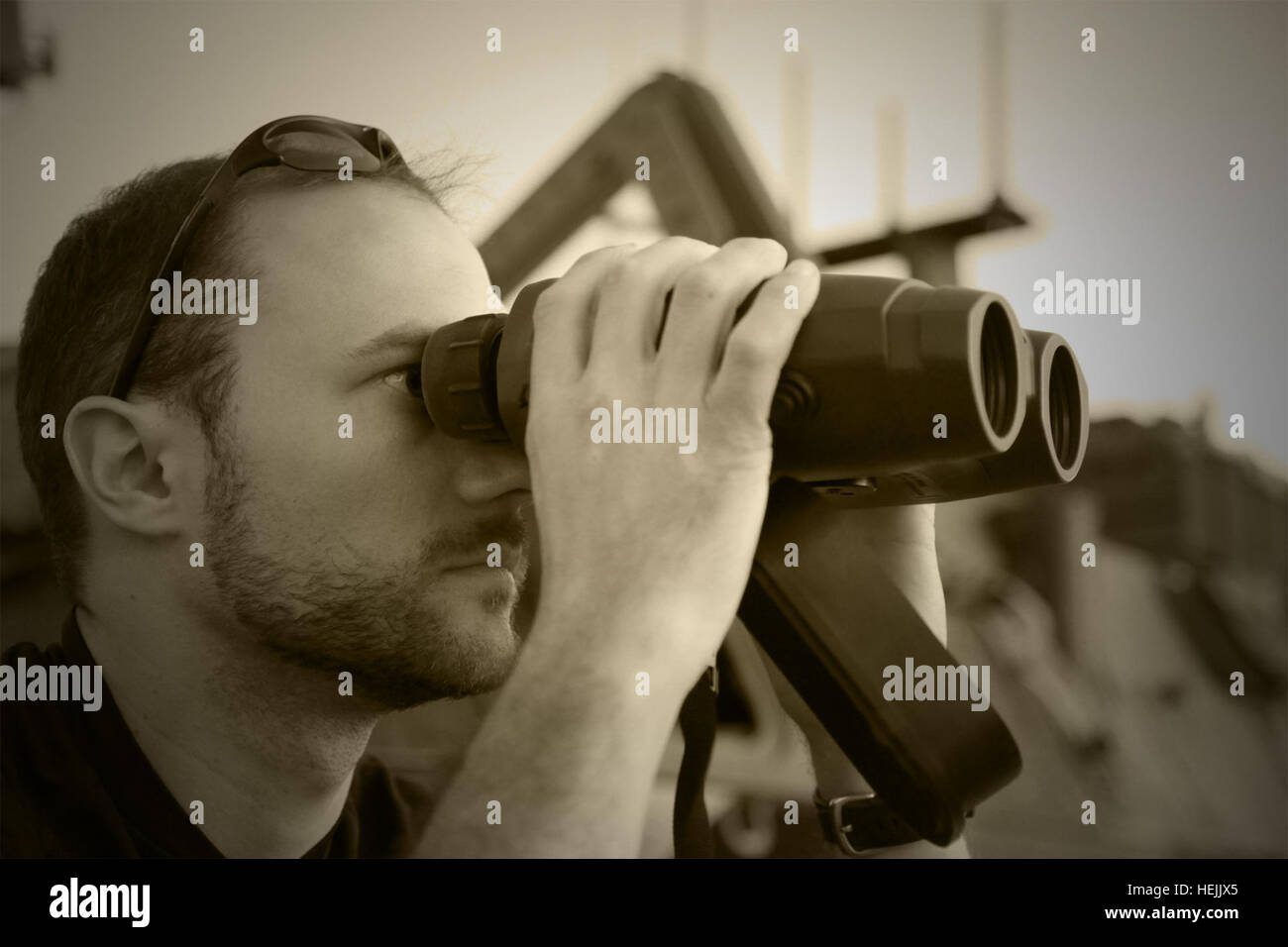 A French soldier, assigned to Operation Mentoring Liaison Team
