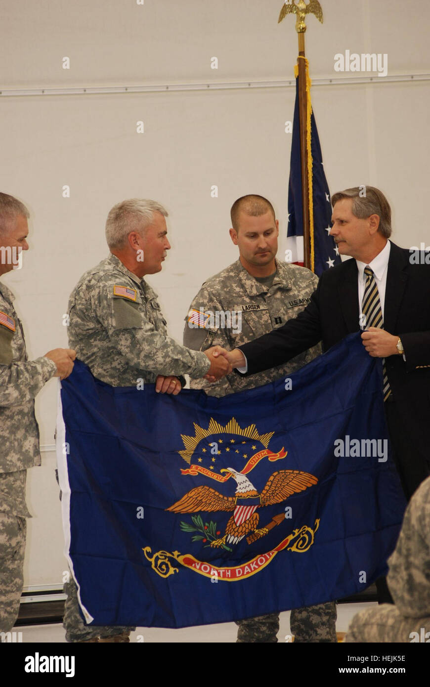 Doug Marquart Maj Gen David Sprynczynatyk High Resolution Stock Photography and ...