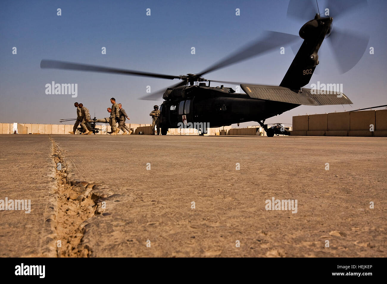 UH-60 Black Hawk helicopter flight medics from Company C, 2nd Battalion ...