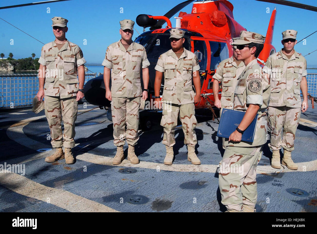 GUANTANAMO BAY, Cuba Coast Guard Cmdr. Charlene Downey, commanding