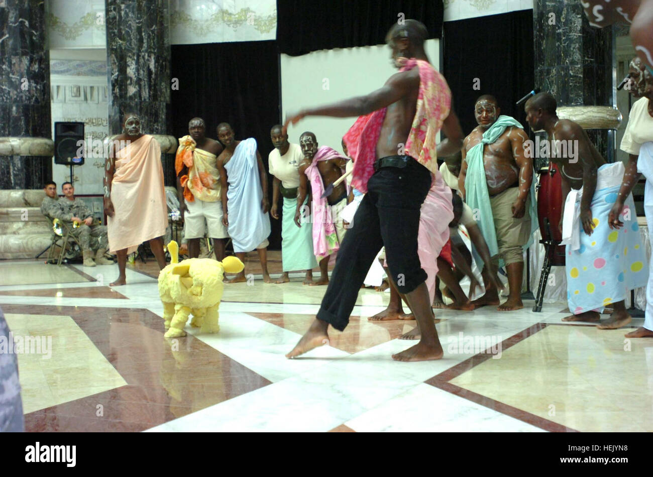 Spec Operations Dancing Members of a Special Operations Command dance group perform during a ...